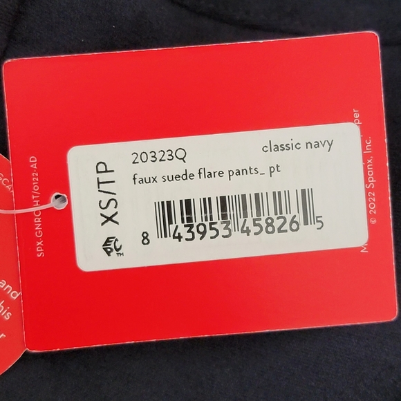 Spanx Faux Suede Flare Pants - Picture 9 of 11